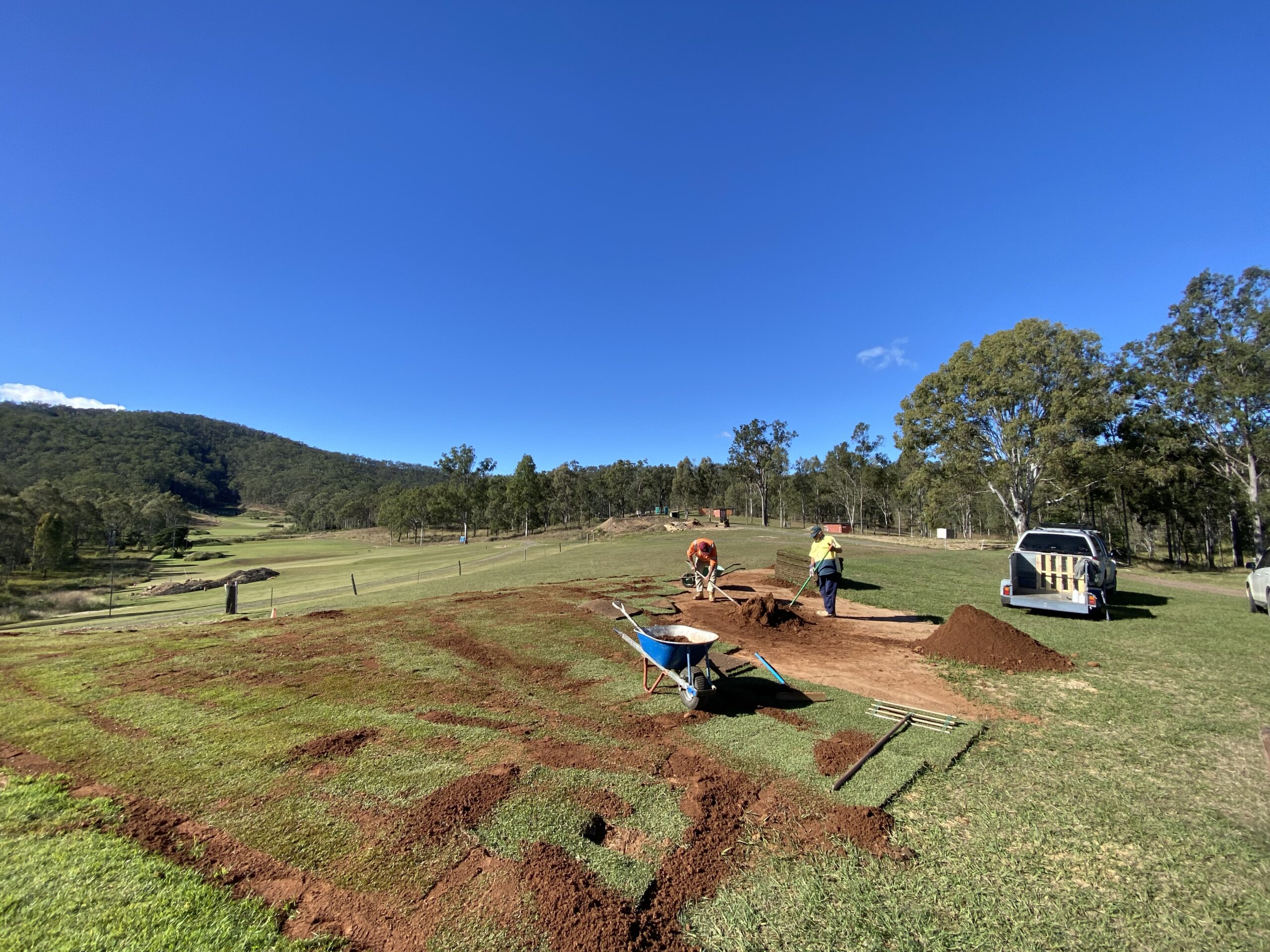 800m mound reshape