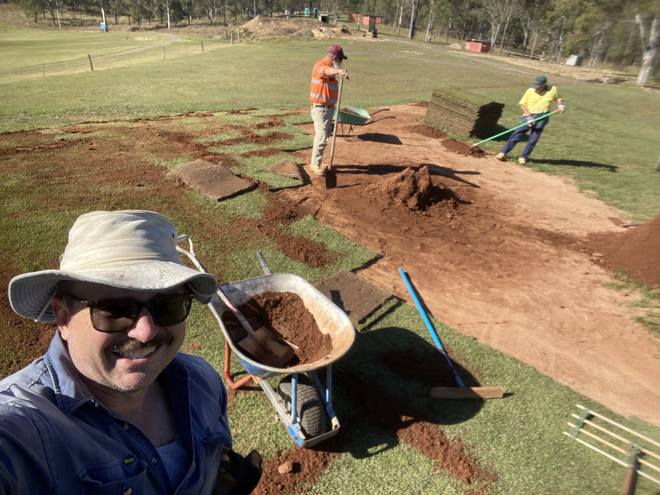 800m mound reshape
