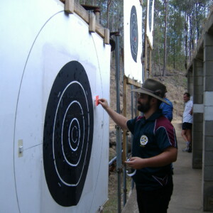 IDRC member marking targets